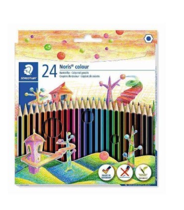 LAPICES COLORES STAEDTLER 24 UNIDADES
