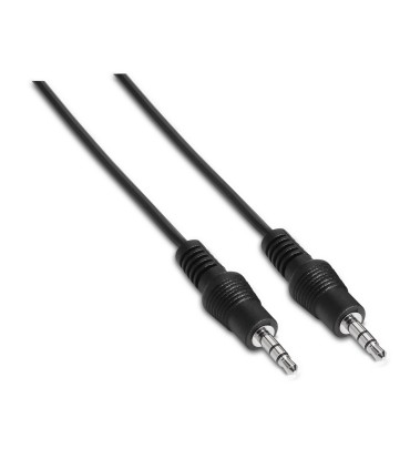 CABLE AUDIO ESTEREO JACK 3 5 MACHO-MACHO AISENS NEGRO - 1 5 METROS