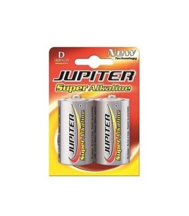 BLISTER PILA ALCALINA JUPITER R20 2 UNIDADES