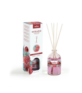 AMBIENTADOR MIKADO FRAMBUESA PRADY FRASCO CRISTAL 100ML VARITAS DIFUSORAS