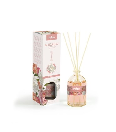 AMBIENTADOR MIKADO DELICIA PRADY FRASCO CRISTAL 100ML VARITAS DIFUSORAS