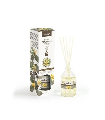 AMBIENTADOR MIKADO TOBACCO VANILLE PRADY FRASCO CRISTAL 100ML VARITAS DIFUSORAS