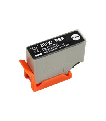 CARTUCHO BM EPSON COMPATIBLE 202XL NEGRO PHOTO C13T02H14010-C13T02F14010 800 COPIAS