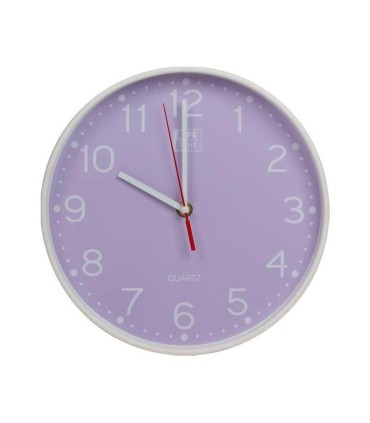 RELOJ DE PARED OXFORD 25CM LAVANDA