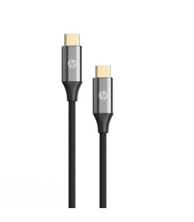 CABLE USB 3 2 HP GRIS - USB TIPO C - USB TIPO C - 3 METROS