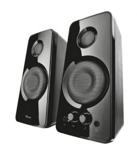 ALTAVOCES TRUST TYTAN USB 2 0 NEGRO 36W - CONTROL DE BAJOS Y VOLUMEN