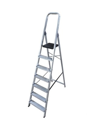 ESCALERA ALUMINIO 7 PELDAÑOS GSC - MAX  150KG