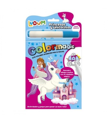 COLOR MAGIC LUDUM PRINCESAS Y UNICORNIOS IMAGILAND