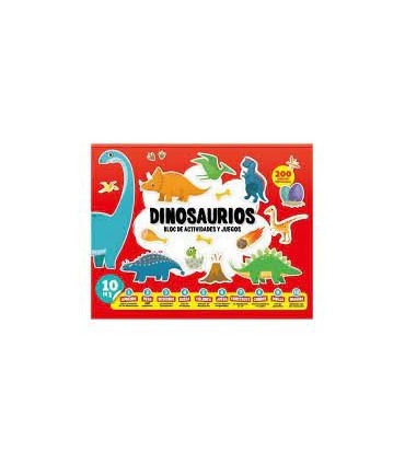 BLOC DE ACTIVIDADES Y JUEGOS DINOSAURIOS IMAGILAND