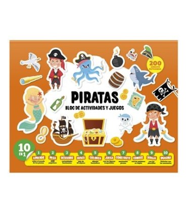 BLOC ACTIVIDADES Y JUEGOS IMAGILAND 200 ADHESIVOS REUTILIZABLES