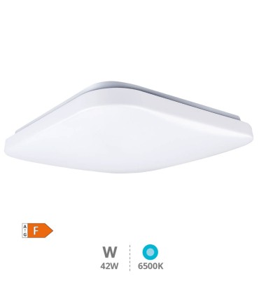 PLAFON TECHO LED CUADRADO BOGEN GSC BLANCO 42W LUZ BLANCA 6500K 4490 LUMENES