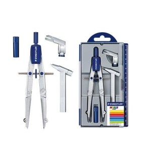 BIGOTERA STAEDTLER NORIS 550 CON ADAPTADOR Y ALARGADERA - AJUSTE RAPIDO