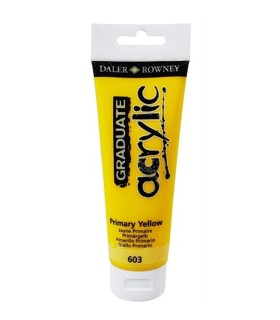 BOTE ACRÍLICO GRADUATE PRIMARY YELLOW 120ML