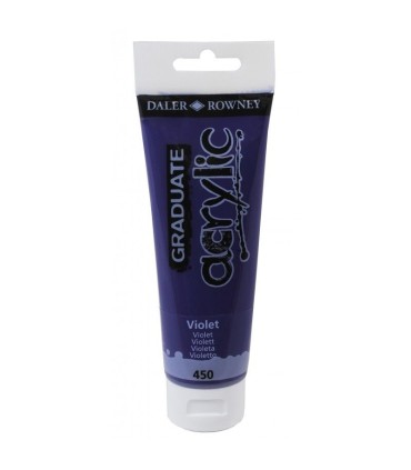 BOTE ACRÍLICO GRADUATE VIOLETA 120ML