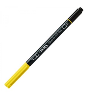ROTULADOR LYRA AQUA BRUSH DUO AMARILLO CLARO