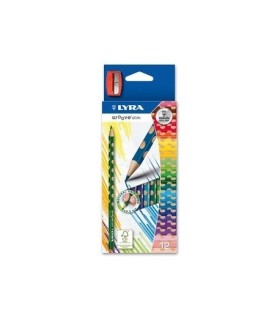 LAPICES DE COLORES LYRA 12 UNIDADES