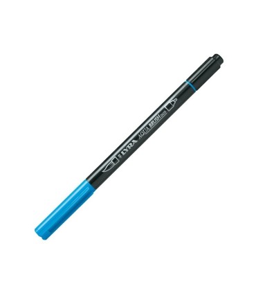 ROTULADOR LYRA AQUA BRUSH DUO AZUL