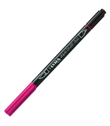 ROTULADOR LYRA AQUA BRUSH DUO CARMIN CLARO