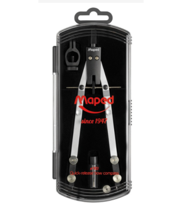 BIGOTERA RAPIDA TECNO MAPED - INCLUYE ADAPTADOR Y ESTUCHE DE MINAS