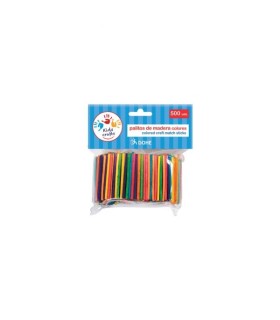 PALITOS DE COLORES DOHE 500 UNIDADES