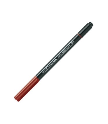 ROTULADOR LYRA AQUA BRUSH DUO ROJO VEN