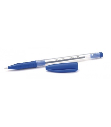 BOLIGRAFO INOXCROM TERRA 1 0 50 UNIDADES AZUL