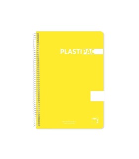 BLOC 4º LISO PLASTIPAC TAPA PLÁSTICO