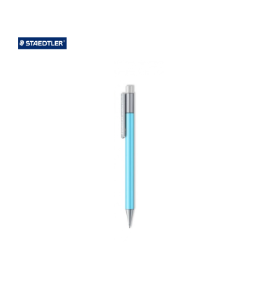PORTAMINAS STAEDTLER GRAPHITE MINA 0 5 COLOR PASTEL AZUL TURQUESA