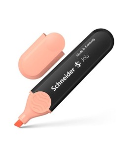 ROTULADOR FLUORESCENTE JOB PASTEL NARANJA CLARO SCHNEIDER