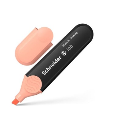 ROTULADOR FLUORESCENTE JOB PASTEL NARANJA CLARO SCHNEIDER