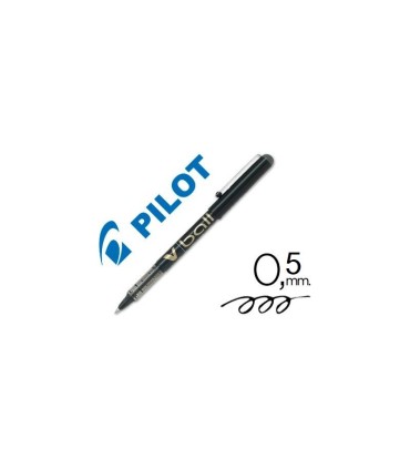 BOLIGRAFO PILOT V BALL ROLLERBALL 0 5 NEGRO