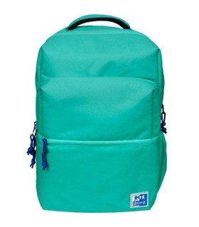 MOCHILA OXFORD  B-READY TURQUESA - TIRANTES ACOLCHADOS - TAMAÑO 42x30x15cm