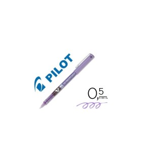 BOLIGRAFO PILOT V5 0 5 VIOLETA