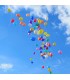 BOLSA DE 10 GLOBOS COLOR AZUL MEDIO CP BALLOONS
