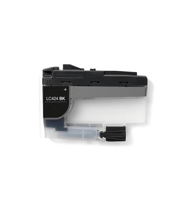 CARTUCHO BROTHER COMPATIBLE LC424 NEGRO LC424BK 750 COPIAS