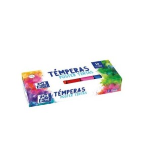 TEMPERA OXFORD 10 COLORES SURTIDOS 20ML