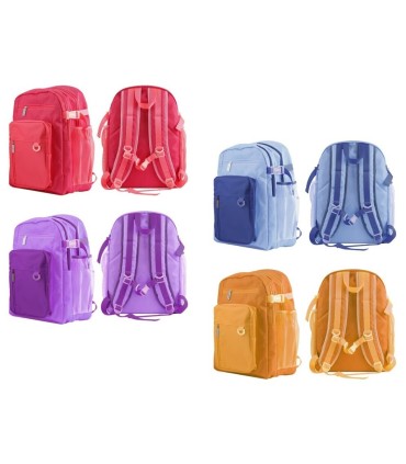 MOCHILA COLORBLOCK MULTI-BOLSILLOS BISMARK