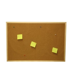 TABLERO DE CORCHO 60x90cm BISMARK