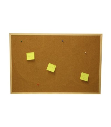 TABLERO DE CORCHO 60x90cm BISMARK