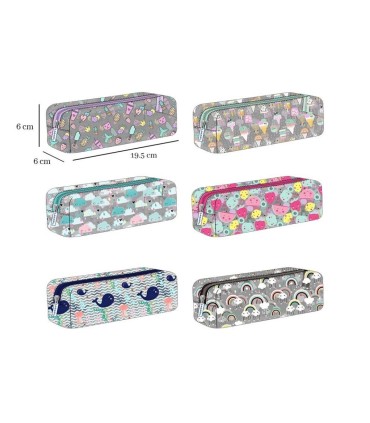 PORTATODO PVC TRANSPARENTE BISMARK