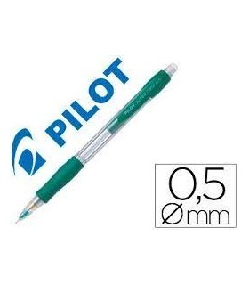 PORTAMINAS PILOT SUPERGRIP H185 VERDE - TRAZO 0 5mm - MINA HB