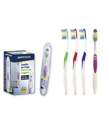 CEPILLO DIENTES JUPITER ADULTO CON CAJA PORTADORA