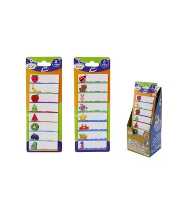 ETIQUETAS TERMOADHESIVAS MARCA-ROPA 16 UND BISMARK