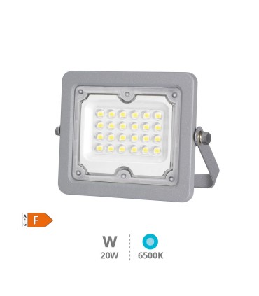 FOCO PROYECTOR LED GSC 20W LUZ BLANCA 6500K 1 800 LUMENES IP65