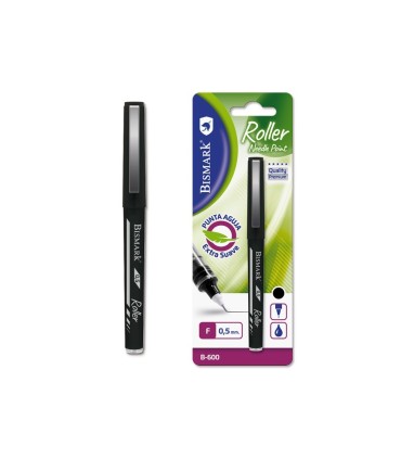BOLIGRAFO BISMARK B-600 AGUJA 0 5mm BLISTASR NEGRO