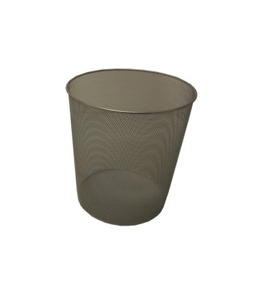 PAPELERA REJILLA CROMADA