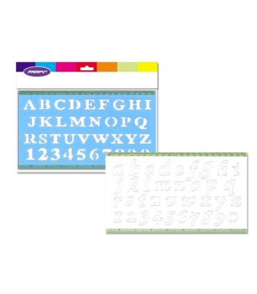 PLANTILLA DIDACTICA LETRAS Y NUMEROS BISMARK