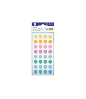 GOMETS ADHESIVOS PASTEL 12MM 5X32UNIDADES BISMARK