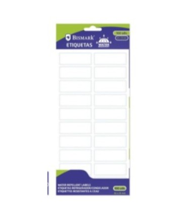 ETIQUETAS FRIGORIFICO-CONGELADOR 65X25MM 100 UNIDADES BISMARK