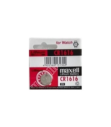 PILA BOTON MAXELL ALKALINE CR1616 3V